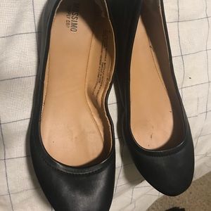 Black flats Size 8 mossimo
